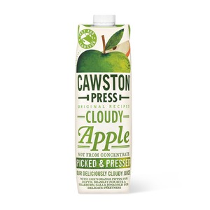 Cawston Press Pressed Juice Cloudy Apple in Carton