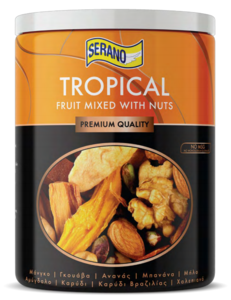 TROPICAL FRUIT MIXED WITH NUTS
