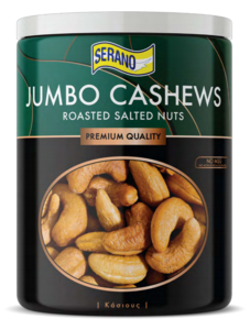 JUMBO CASHEWS ROASTED SALTED NUTS